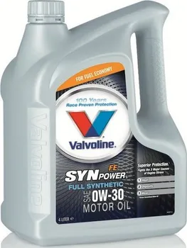 Motorový olej Valvoline SynPower FE 0W-30 4 l