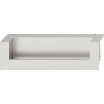 Nábytkové kování Zápustná úchytka do hrany délka 142 mm