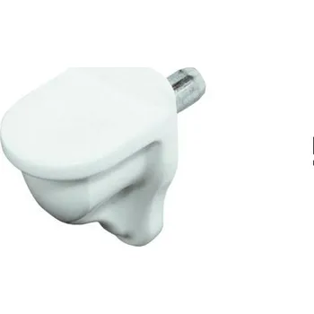 Nábytkové kování Podpěrka polic z plastu pro otvor Ø 3mm