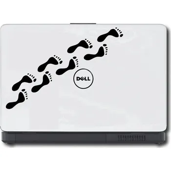 Samolepka na notebook Stopy