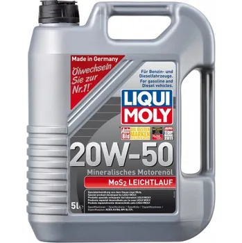 Motorový olej Liqui Moly MOS2 Leichtlauf 20W-50