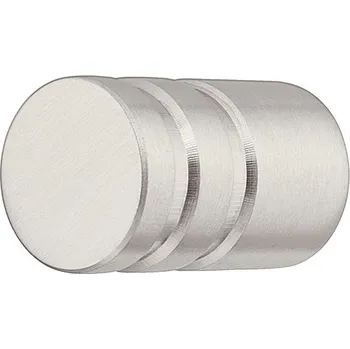 Nábytkové kování Malá úchytka nerezová s drážkami šířka 20 mm