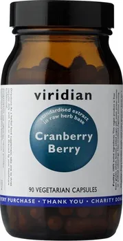 Přírodní produkt Viridian Cranberry Berry 90 cps.