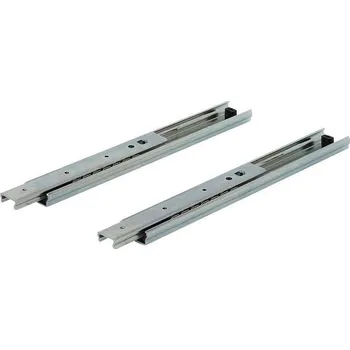 Nábytkové kování Policový a šuplíkový výsuv, nosnost 70 kg, délka 350 mm