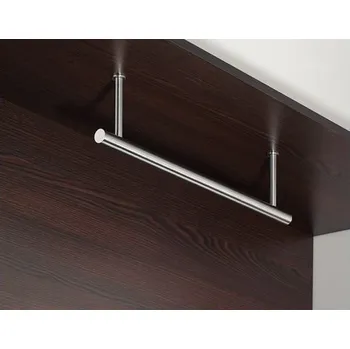 Nábytkové kování Zavěšený šatní nerezový věšák na ramínka