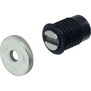 Nábytkové kování Zápustný magnet nábytkový, přídržná síla 2 kg