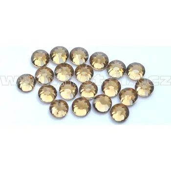 celobroušené hot-fix kameny Premium barva 107 Colorado Topaz, velikost SS6 až SS30, balení 144ks barva: celobroušený CBP/107 Colorado Topaz, velikost: velikost SS10, balení: balení 1grs /144ks