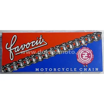 Řetězová sada pro motocykl Řetěz 1/2x5/16 130čl., zlatý,sekundární - Jawa,ČZ,MZ