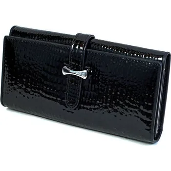 Peněženka Dámská kožená peněženka v krabičce Cossroll AK07-5242 BLACK