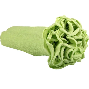 Krepový papír Krepový kornout 25cm x 2,5m 566-SV. ZELENÁ