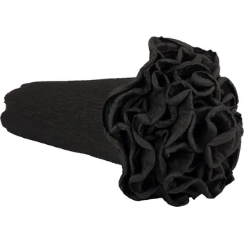 Krepový papír Krepový kornout 25cm x 2,5m 602-ČERNÁ