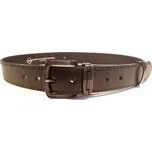 opasek kožený WILL délka: 110cm, barva: hnědá