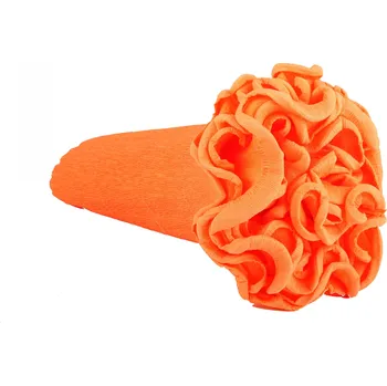 Krepový papír Krepový kornout 25cm x 2,5m 581-TM. ORANŽOVÁ