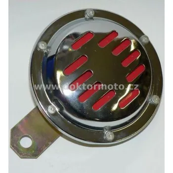 Houkačka Klakson 12V KS-713C chrom JAWA,ČZ