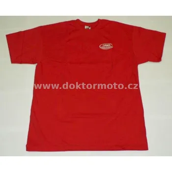 Pánské tričko Triko červené s bílým logem JAWA, vel. XXL
