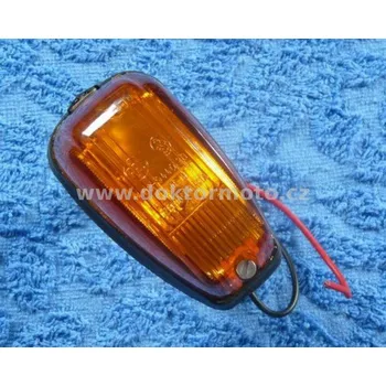 Směrový světlomet Blikač zadní L+P, oranžové sklo JAWA Bizon