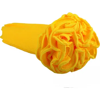 Krepový papír Krepový kornout 25cm x 2,5m 575-ŽLUTÁ