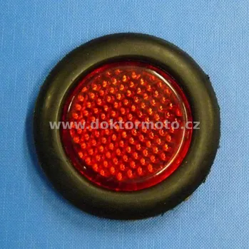 Příslušenství osvětlení automobilu Odrazka v gumě - Jawa, ČZ