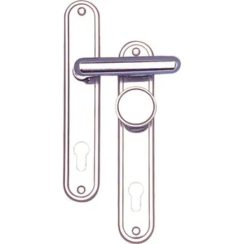 Dveřní kování Interiérové kování ROSTEX EXCLUSIVE klika / knoflík 72/FAB Matný chrom