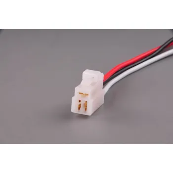 Auto elektroinstalace izolační kryt konektorů se 3ks dut..6,3mm+vodič