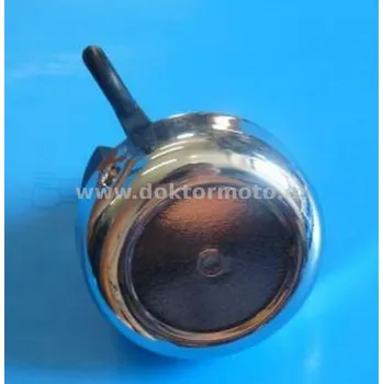 Zvonek na kolo Zvonek hladký / malý - chrom leštěný