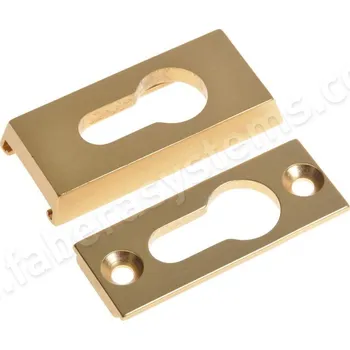 Dveřní kování Bezpečnostní rozeta 14mm F4 elox