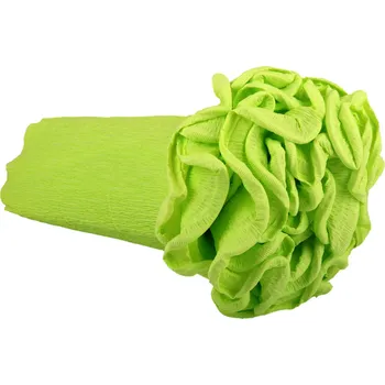 Krepový papír Krepový kornout 25cm x 2,5m 558-SV. ZELENÁ