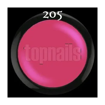 Umělé nehty topnails - barevný UV gel premium PASTEL 205 (color gel)