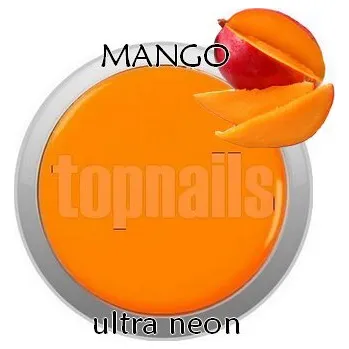 Lak na nehty topnails - barevný UV gel ULTRA neon MANGO 532 - 5g (color gel)