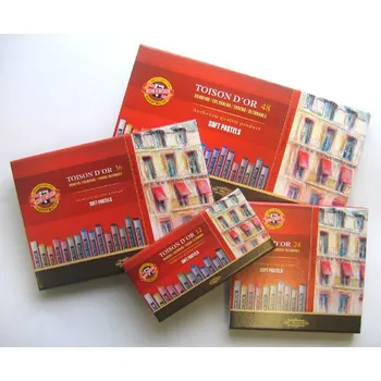 Koh-i-noor Hardtmuth Sada 24 suchých pastelů Koh-i-noor SOFT 8514