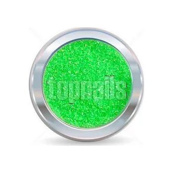 glitter NEON green