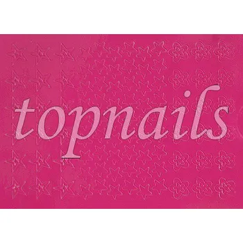 samolepka samolepky "STAR" pink