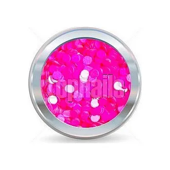 hologramy 2mm NEON pink