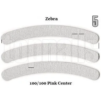 Pilník FIVE 100/100 zebra banán