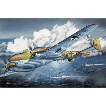 Plastikový model Model Kit letadlo 3207 - Bf110D-1/R1 DACKELBAUCH (WING TECH) (1:32)