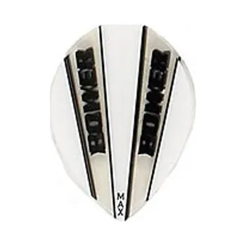 Příslušenství pro šipky McCoy letky Power Max Pear White & Clear