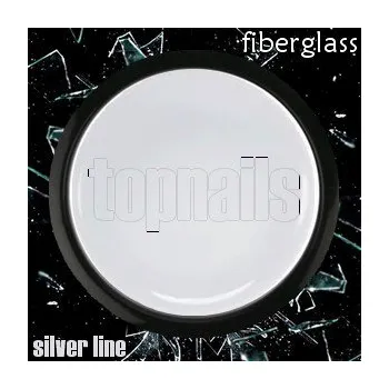 Lak na nehty silver-line FIBER GLASS 15g (clear gel)