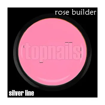 Lak na nehty 1+1 ZDARMA SILVER LINE - ROSE BUILDER 30g (SL pink gel)