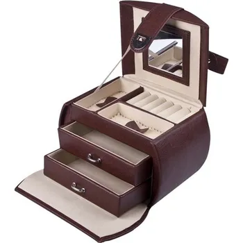 Šperkovnice Lafira dámská šperkovnice hnědá 1104