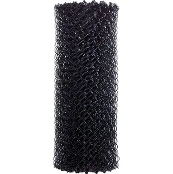 Plot Pletivo čtyřhranné Zn+PVC 50x50/2,5/1600 černé (bez napínacího drátu, RAL 9005)
