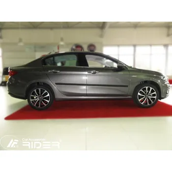 Lišta karosérie Boční lišty dveří Fiat Tipo 2016- Sedan • Rider