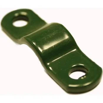 Příslušenství pro plot Příchytka Zn+komaxit na bránu zelená (RAL 6005)