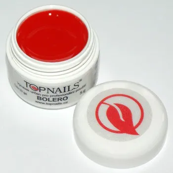 Umělé nehty topnails - barevný UV gel BOLERO 5g (color gel)