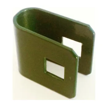 Příslušenství pro plot Příchytka panelu Zn+komaxit Mini zelená