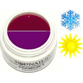 Umělé nehty topnails - CHAMELEON premium (thermo) 4 (color gel)