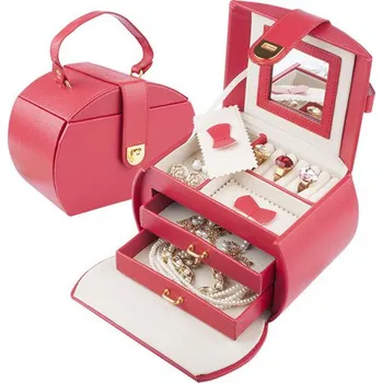 Šperkovnice Lafira dámská šperkovnice červená 1103