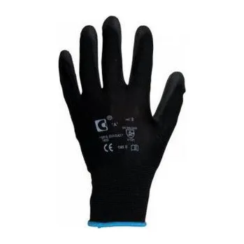Pracovní rukavice Rukavice pogumované BLACK - 1pár