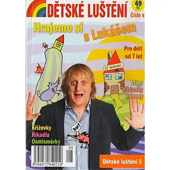 Kniha Dětské luštění 8 - Hrajeme si s Lukášem