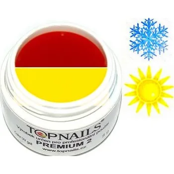Umělé nehty topnails - CHAMELEON premium (thermo) 2 (color gel)