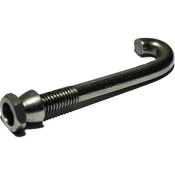 Příslušenství pro plot Hákový šroub na sloupek pro uchycení panelů (M8x80)